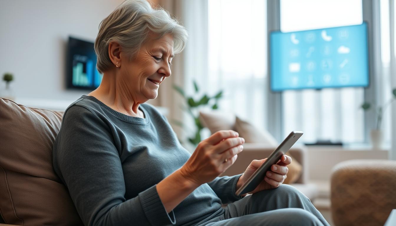 Digitale Pflegeanwendungen für Senioren