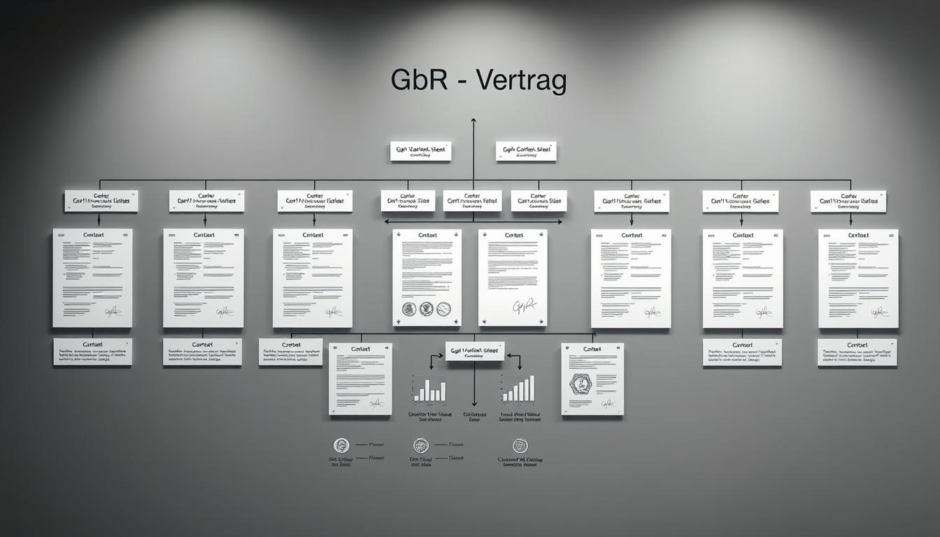 GbR-Vertrag Struktur