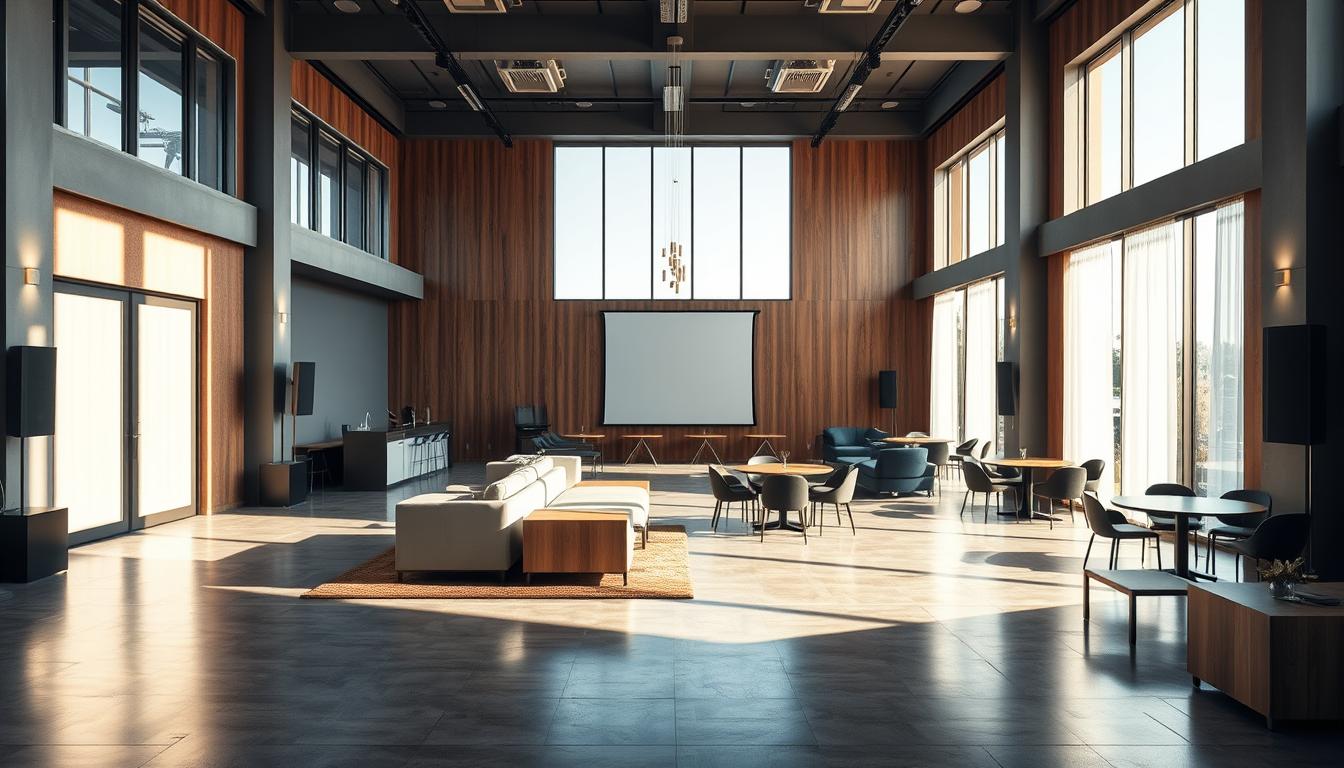 Perfekte Eventlocation mit moderner Ausstattung
