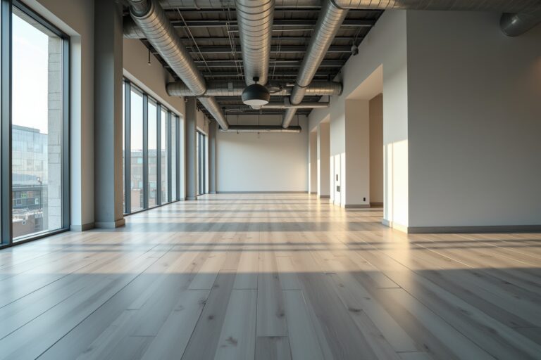 Strapazierfähige Vinylböden für Bauprojekte